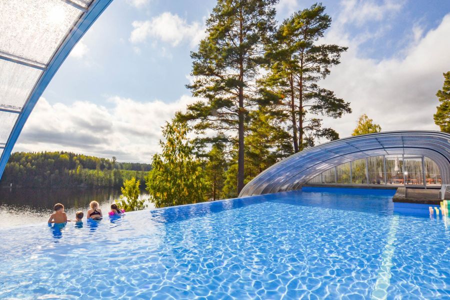 Sommarviks poolområde i Årjäng