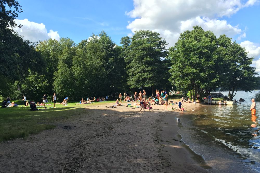 Ekhagens strandbad i Stockholm