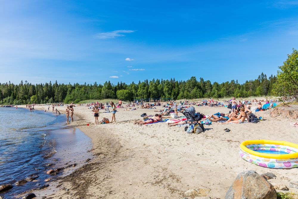 Bettnessands havsbad i Umeå