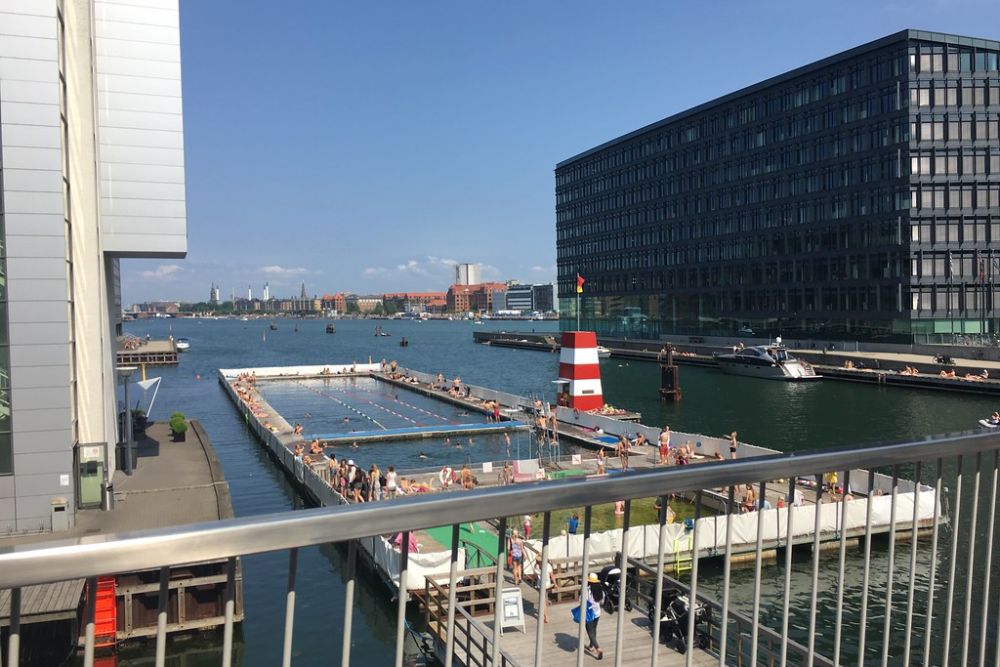 Hamnbadet fisketorvet i Köpenhamn